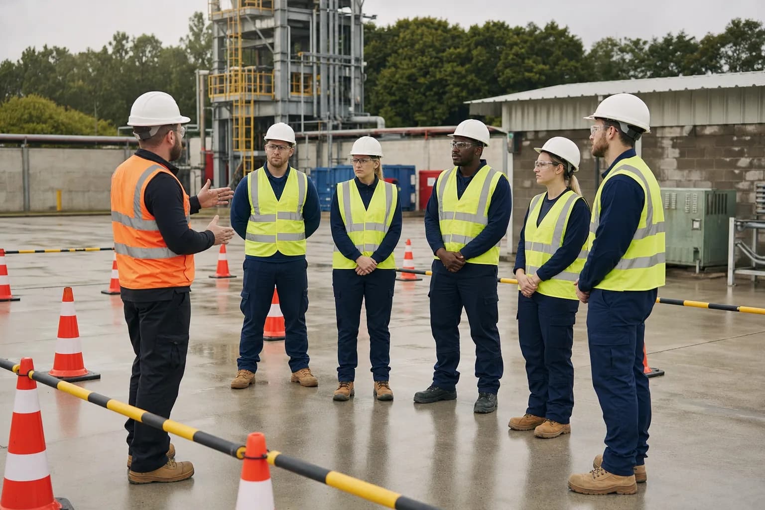 Practical Training Yard Industrial training visual.